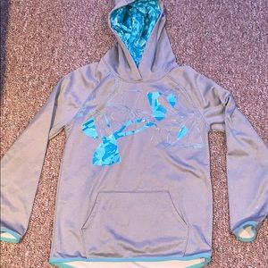 Under at our sweatshirt